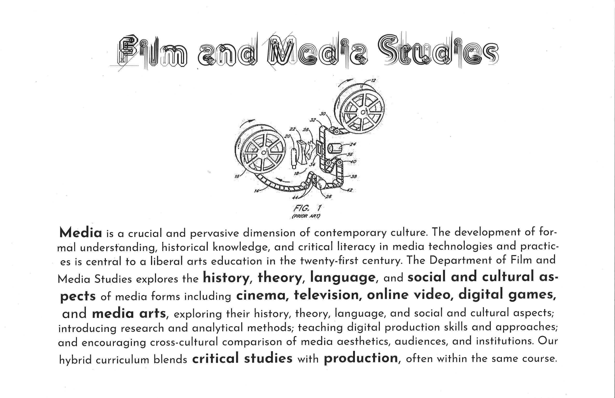 Film & Media Studies :: Swarthmore College