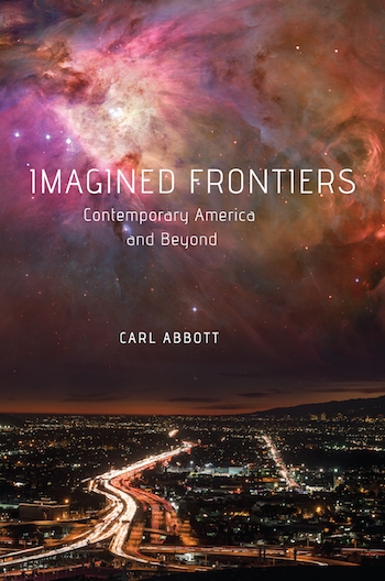 book cover of imagined frontiers 
