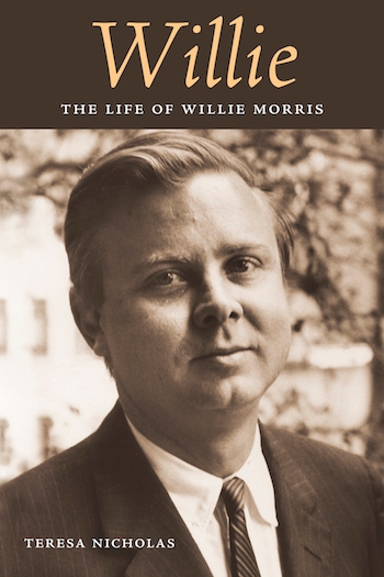 book cover of the life of willie morris 