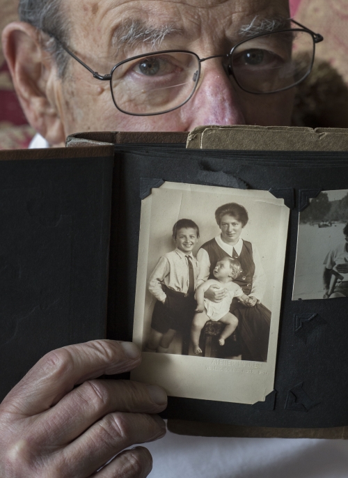 Franz Leichter ’52 and his older brother, Henry ’48, escaped the Nazi occupation. Their mother, Käthe, died in Ravensbrück.