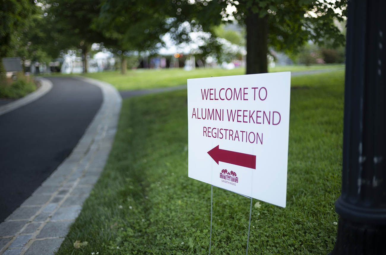 Registration Alumni Weekend 2023 Swarthmore College