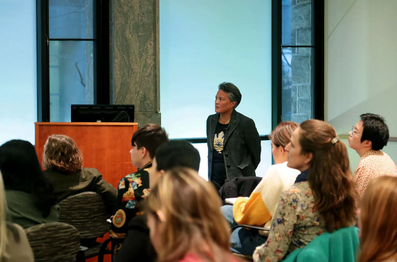 students listening to a lecture