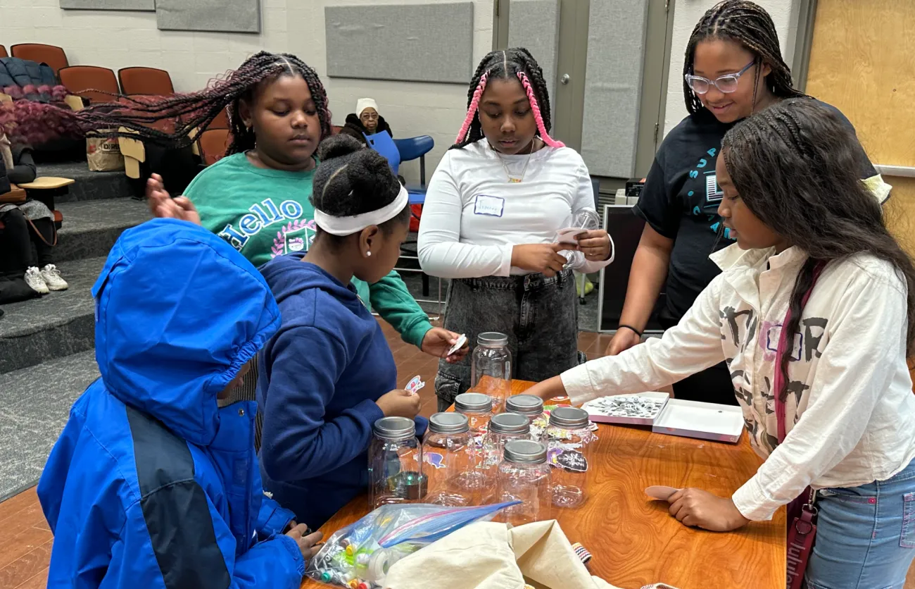Chester students doing solar ag lab at Swarthmore