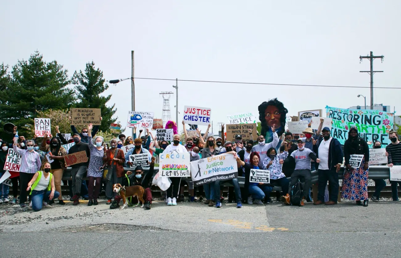 Chester Environmental Justice march