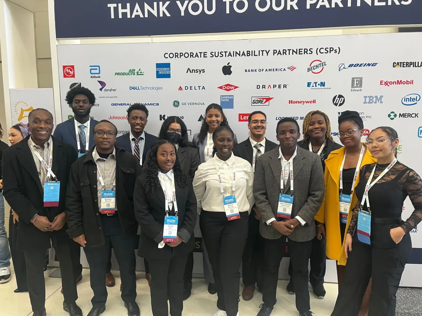 Swarthmore students attended the 2025 NSBE National Convention