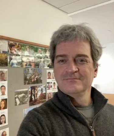 David Cohen in an office