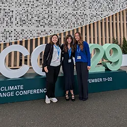 Second week delegation for COP29