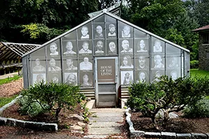 Greenhouse memorial dedicated to victims of shootings