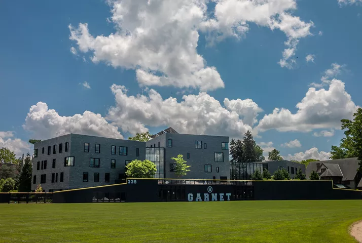 PPR dorm under clouds