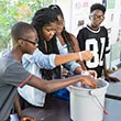 Students at the Science Fair