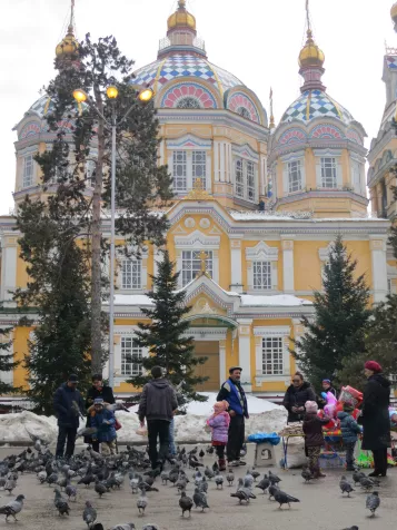 Ascension Cathedral, Almaty, Kazakhstan