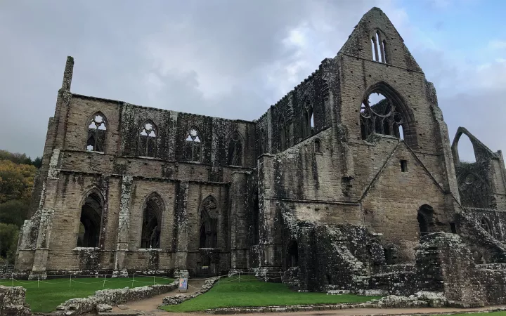 Old stone building with no roof