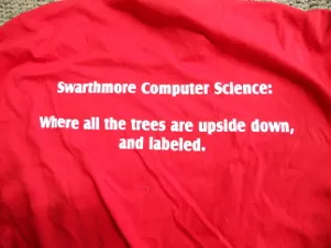 2013 shirt back: upside down trees