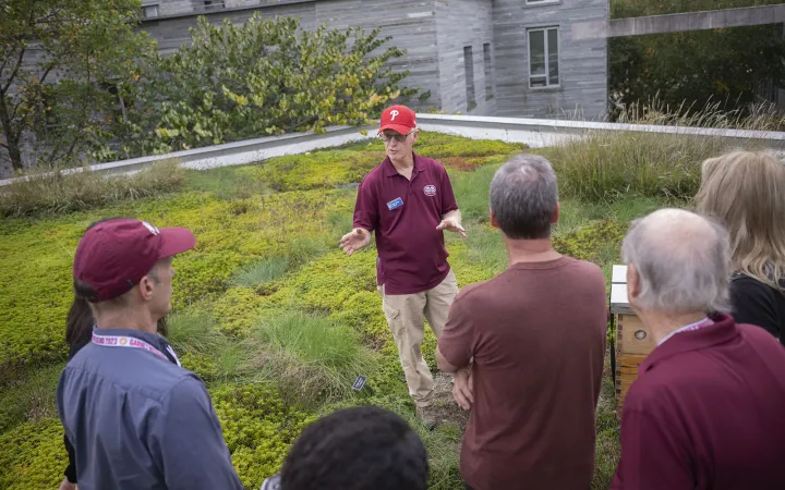 green roof tour