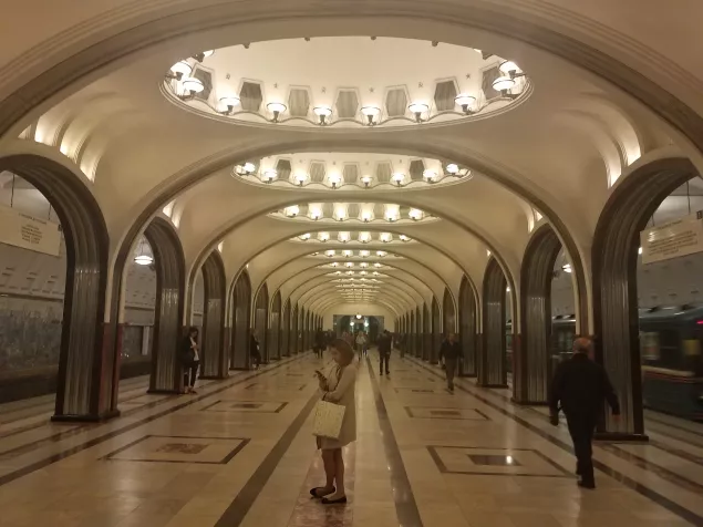 Mayakovskaya Station, Moscow