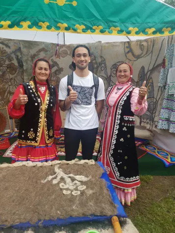 Bashkir Basket Weavers, Sabantuy Summer Festival