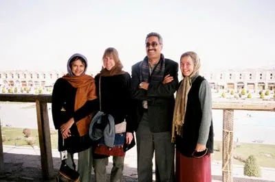 Donna Jo with Jamila Gavin, Meghan Nuttall-Sayres, and Hossein Ebrahimi 