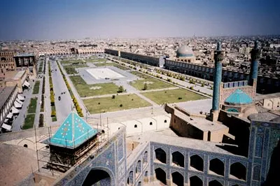 Main public area in Isfahan 