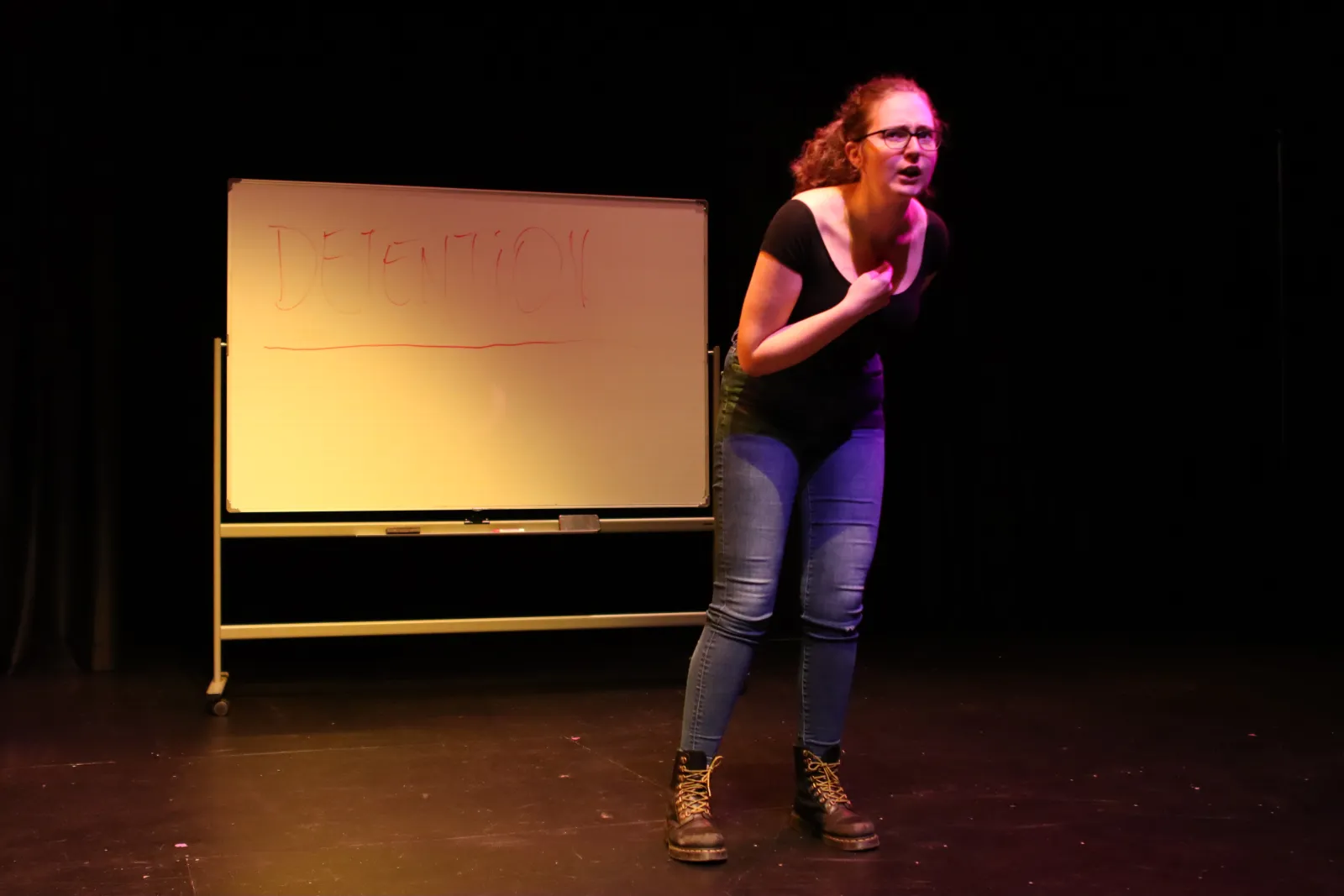 Shannon Friel in "Up for Grabs", directed by Rose Palmieri