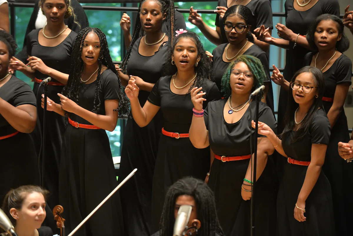 Chester Children's Chorus performs