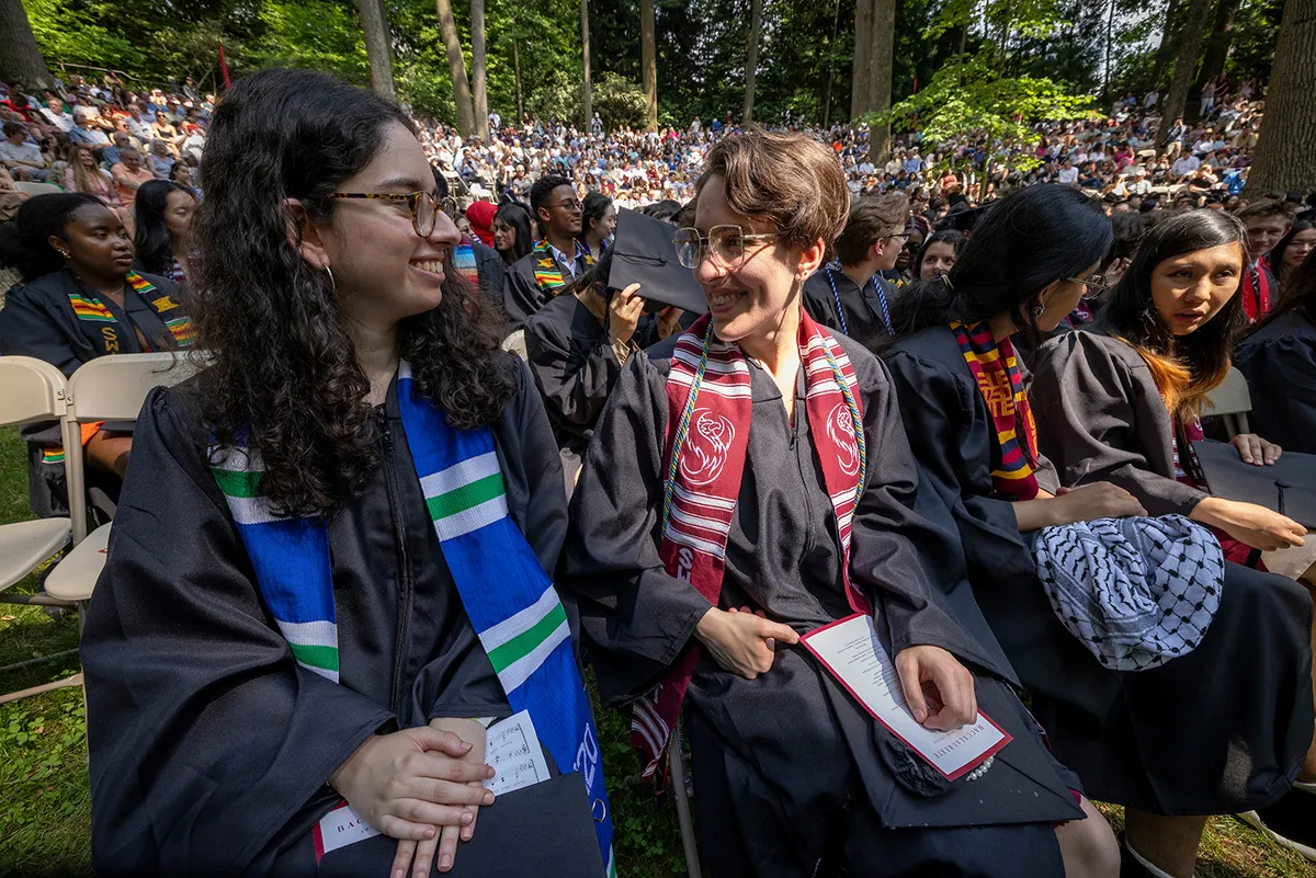 Class of 2024 gathers in amphitheater for baccalaureate