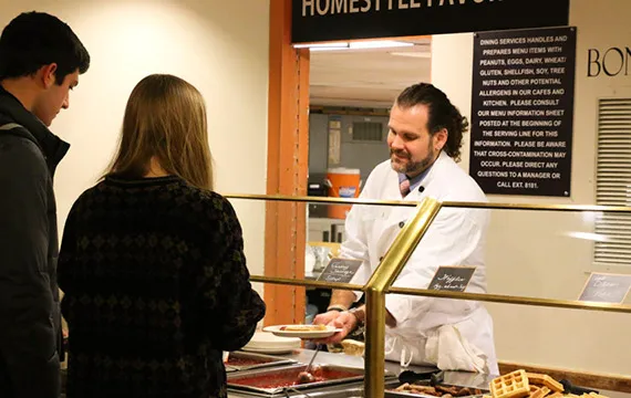 Dean Miller at Midnight Breakfast