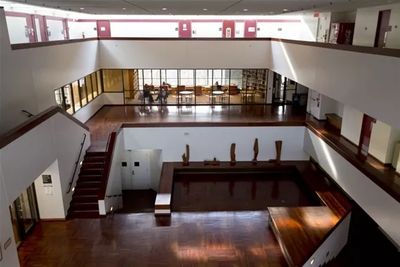 Lang Music Building lobby