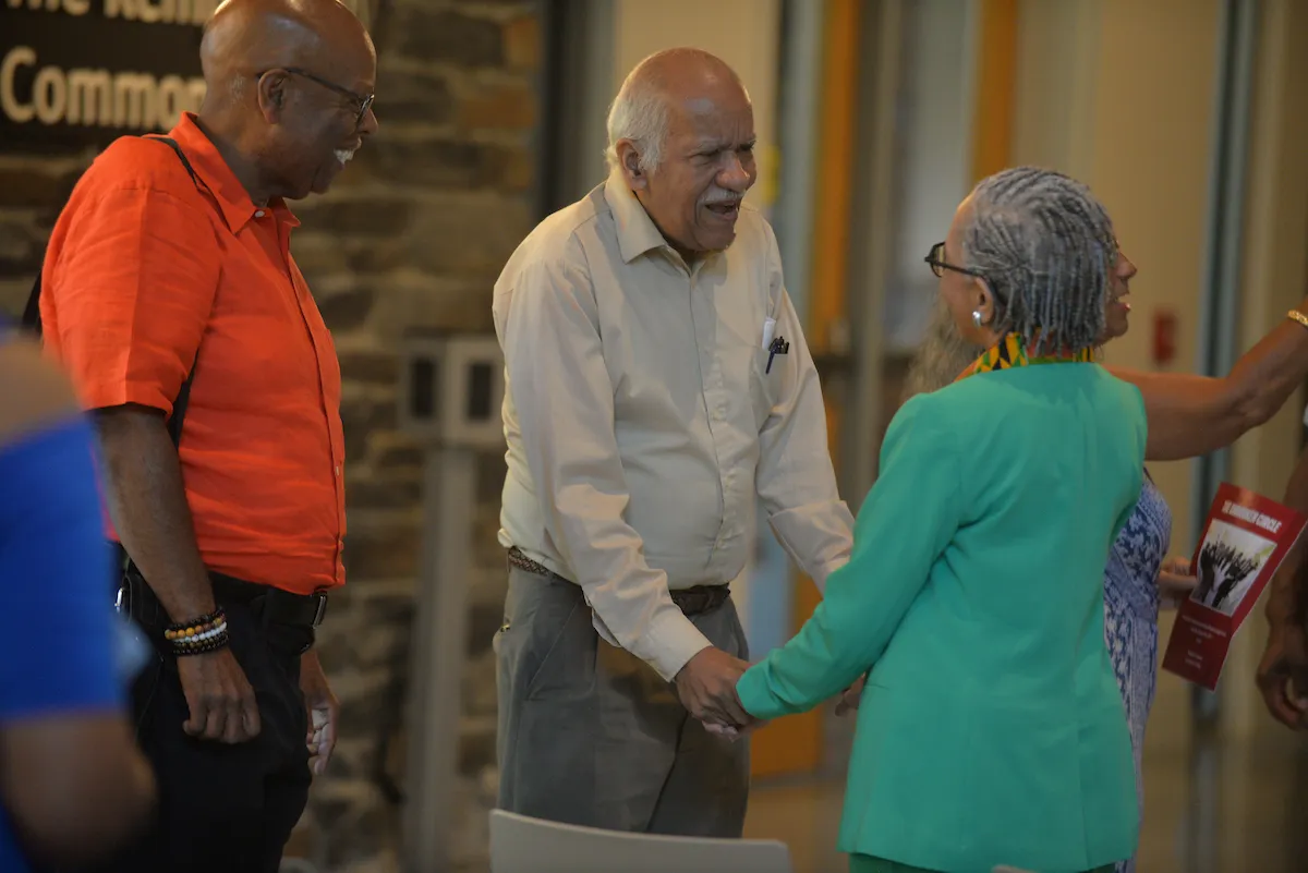 Gospel choir members reunite