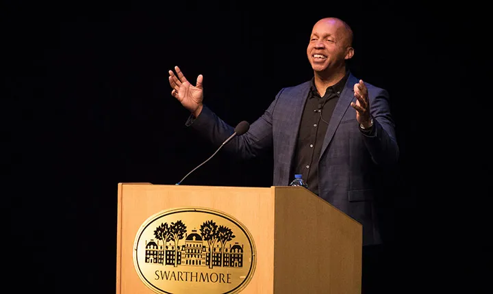 Bryan Stevenson delivers his lecture