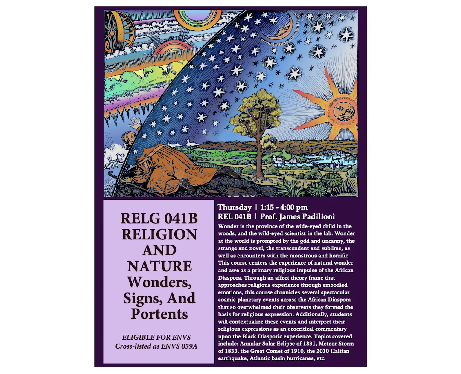 Religion and Nature in the African Diaspora: Wonders, Signs, & Portents