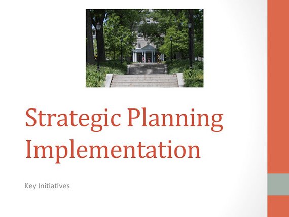 Strategic Planning Implementation Strategic Directions Swarthmore College 1377
