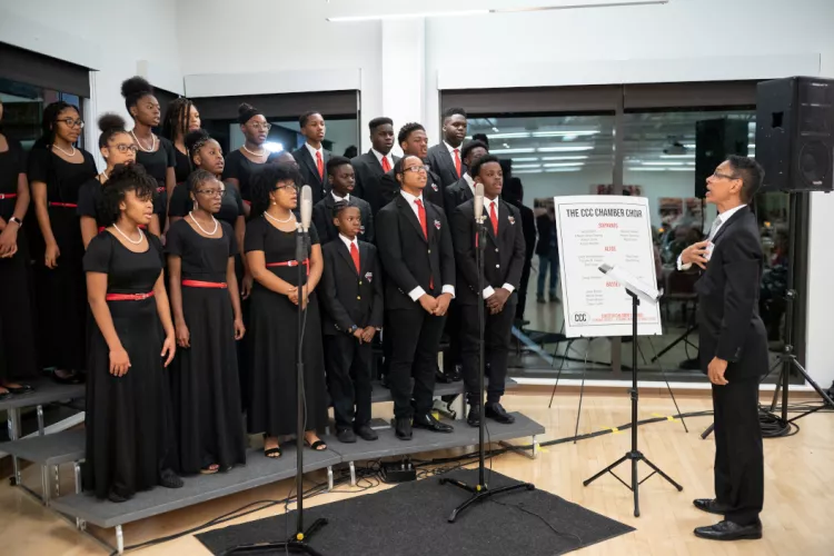 Chester Children's Chorus performs in Matchbox