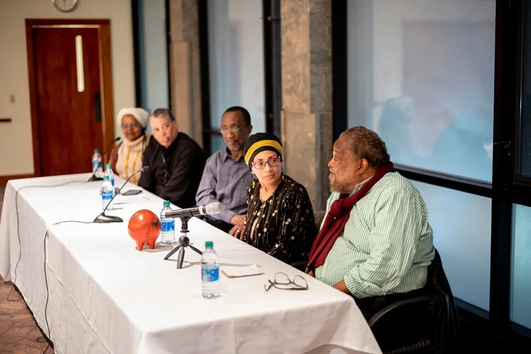 Panel of Trailblazers in Scheuer Room