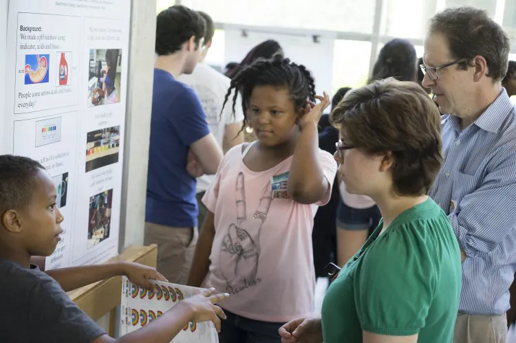 kids at the Science Fair