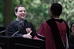 Ben Marks '16 at Commencement