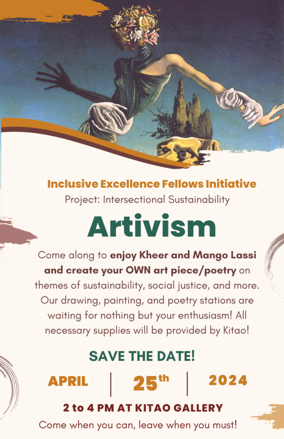 Advertisement for Artivism Event