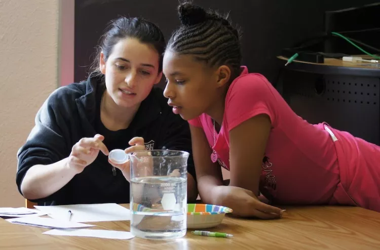 Among Swarthmore's array of activities and programs that serve local and global communities is Science for Kids