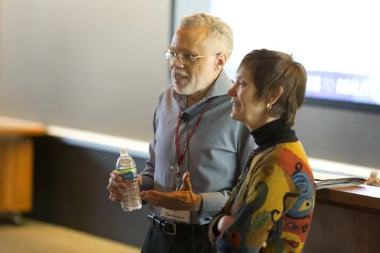 Terrence Hicks' 73 and Rebecca Chopp