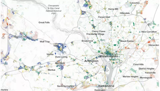 Job Map of DC