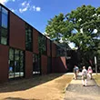 Double rainbow over McCabe Library