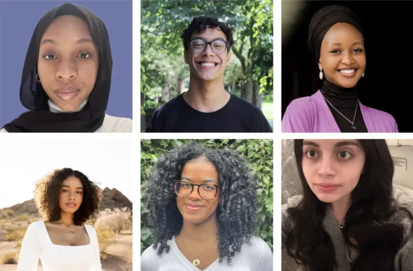 Headshots of the first Civic Scholars cohort.