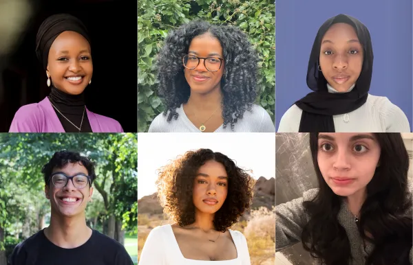 Headshots of the first Civic Scholars cohort.