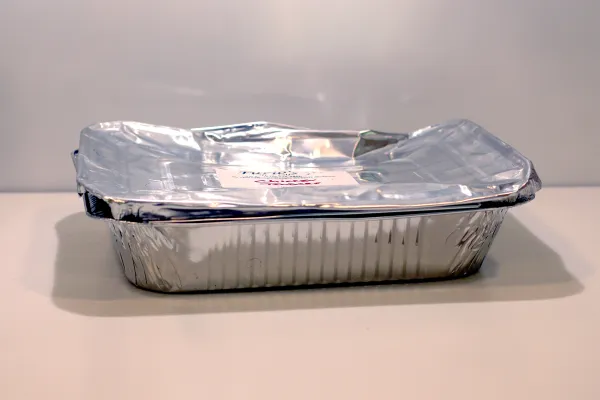 Foil baking dish