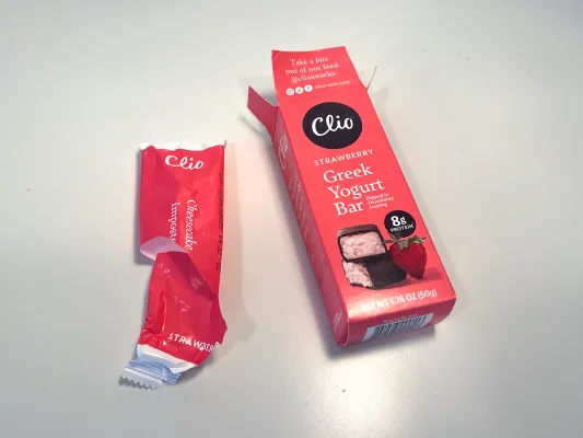 greek vanilla yogurt bar