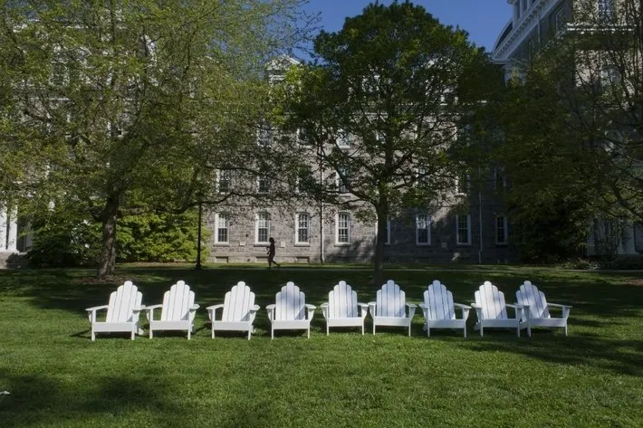 Adirondack Chairs on Parrish Beach