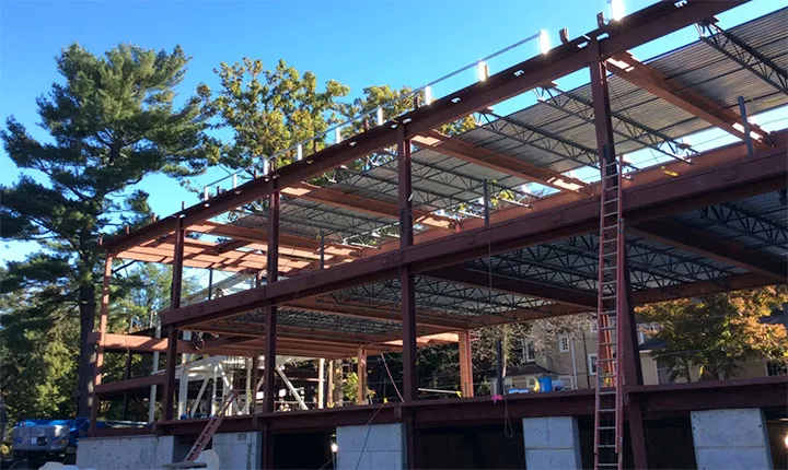 Ongoing construction of Whittier Space