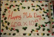 2013 Mole Day Cake