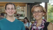 Josh Turek-Herman '16 & Prof Liliya Yatsunyk