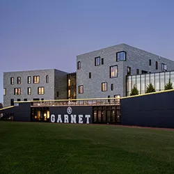 PPR Apartments at dusk